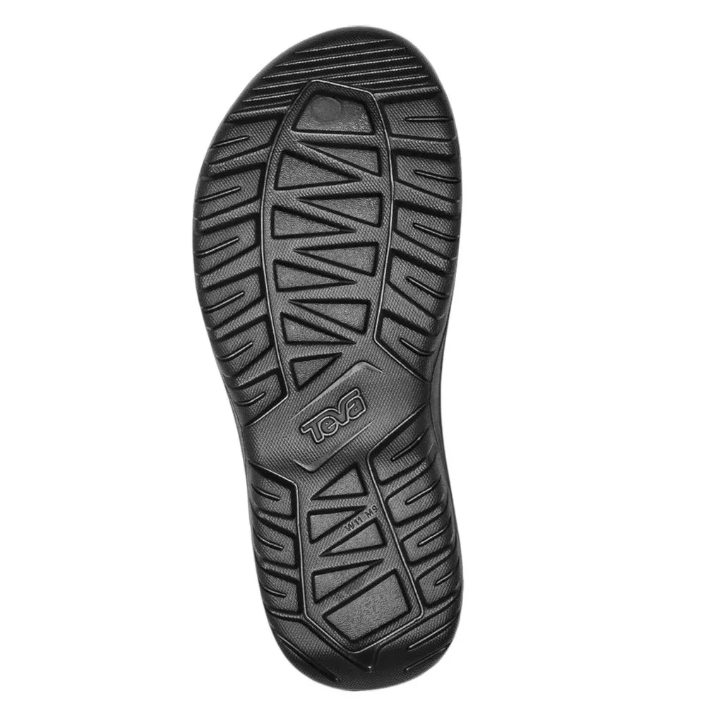 Teva Black Water Sport Sandals Hook Loop Closure Lightweight Rubber Sole M9 W11‎